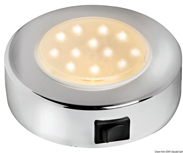 Plafoniera Sun 10 LED cromato - 13.831.20